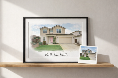 Horizontal Framed Home Portrait