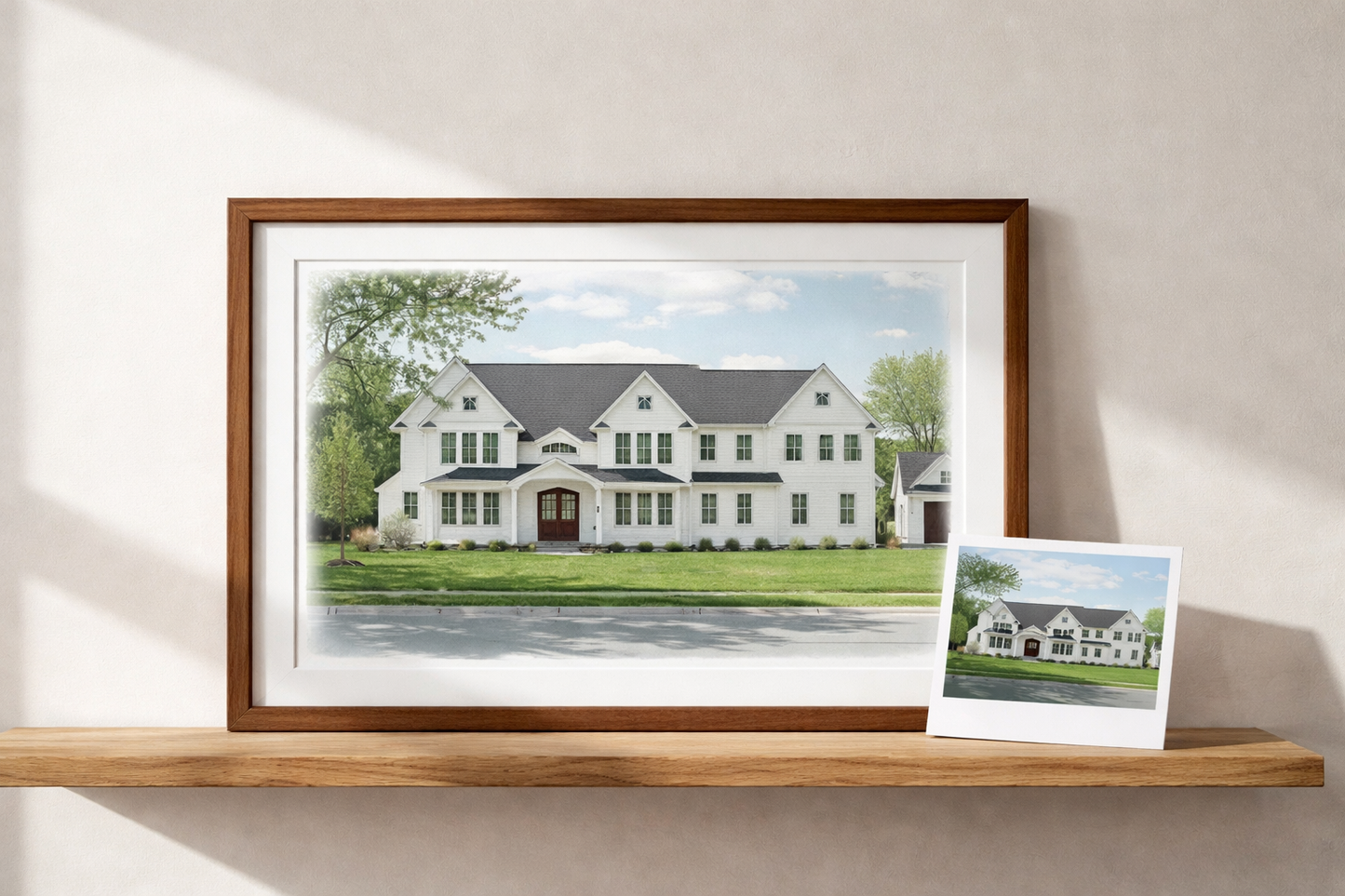 Horizontal Framed Home Portrait