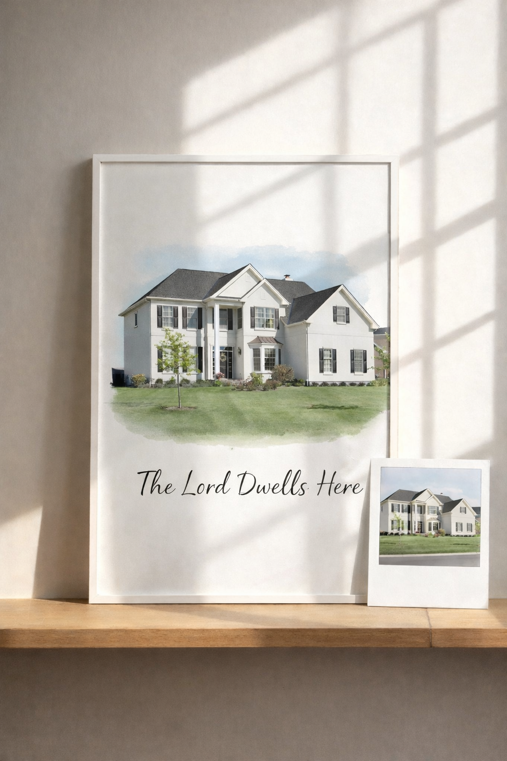 Vertical Framed Home Portrait