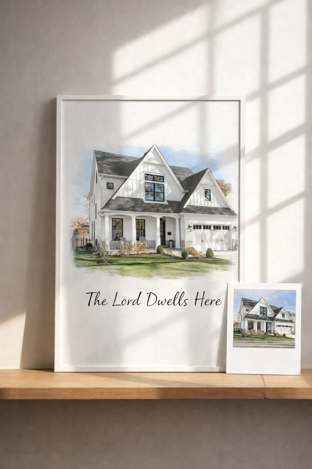 Vertical Framed Home Portrait