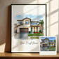 Vertical Framed Home Portrait