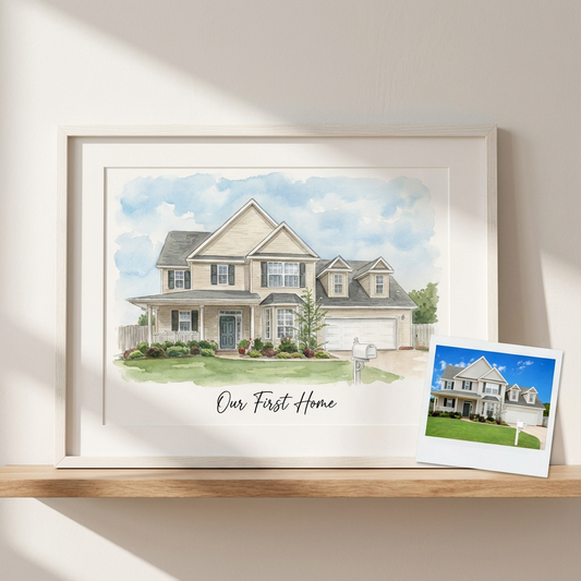 Horizontal Framed Home Portrait